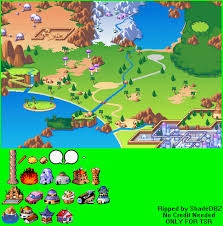 Credits • gallery • cheats • videos • soundtrack dragon ball: Game Boy Advance Dragon Ball Advanced Adventure World Map The Spriters Resource