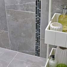 Arlington Silver Marble Stone Effect Ceramic Wall Floor Tile Pack Of 6 L 498mm W 298mm Tile Floor Flooring Marble Stones