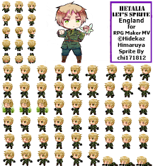 Hetalia Rpg Maker Mv England Sprites By Chi171812 On Deviantart The sprites cannot look like the default sprites from rpg maker vx ace. hetalia rpg maker mv england sprites