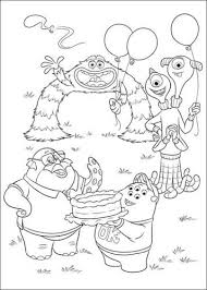 Does your little champ feels excited watching monsters, inc. Kids N Fun Com 45 Coloring Pages Of Monsters University