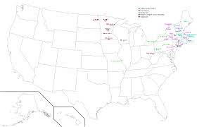 Map Of Division 1 Colleges File Map College Hockey All Women S D I Locations Svg Wikimedia Commons