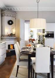 Having a fireplace in the dining room is a very appealing feature and it offers an instant focal point. Corner Fireplace Traditional Dining Room