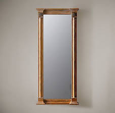 Gilt Restoration Hardware Mirror Restoration Mirror Wall Mirrors Long