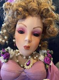 Cindy Shafer 18inch Musical Porcelain Doll By Paradise Galleries,  Collectible