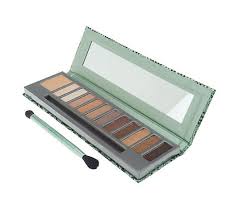Mally In The Buff 11pc Eyeshadow Palette W Eye Base And Brush Qvc Com