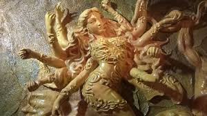 3d Printed Durga Idol Lion Sculpture Prints Sculpture