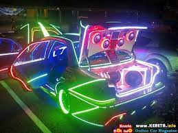 wira modified led car modified cars concept cars car led