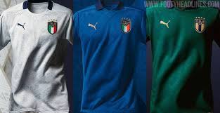 Italy are one of the euro 2020 favourites after sailing through group a with maximum points, and no goals conceded. Puma Italy Euro 2020 Home Away Third Goalkeeper Kits Renaissance Completed Footy Headlines