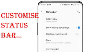 Once you have it installed, just follow the steps below: How To Customize Status Bar On Oneplus 7 Pro And Oneplus 7 Battery Percentage Icon Time Format