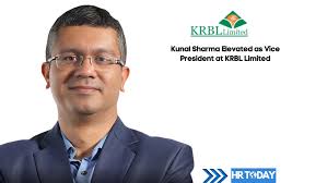 Kunal Sharma Elevated as Vice President at KRBL Limited