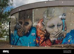 Water tank art australia hi-res stock photography and images