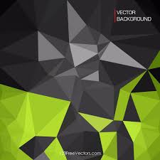 Geometric Polygon Black Green Wallpaper Background Green And Black Background Green Wallpaper Wallpaper Backgrounds