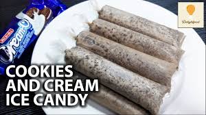 Cookies And Cream Ice Candy Youtube