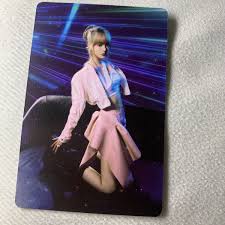 Eunchae LE SSERAFIM PERFECT NIGHT Celeb K-pop Girl Photo Blue Lights