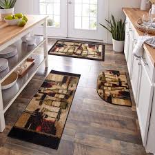 Shop wayfair for all the best machine washable runner kitchen rugs. Mohawk Home Wine And Glasses Brown 2 Ft 6 In X 3 Ft 10 In Machine Washable Kitchen Rug 322878 The Home Depot