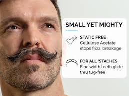 Amazon.com : ZEUS Handmade Saw-Cut Mustache Comb