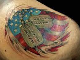 Humanity won't survive the next 100 years. Dog Tag Tattoo Designs And Meanings Dog Tag Tattoo Ideas And Pictures Hubpages