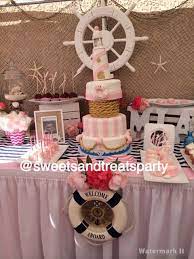 Nautical Baby Girl Shower Nautical Baby Shower Girl Baby Shower Nautical Theme Baby Shower Sweets