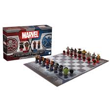 When there is combat, 3 of the vassal cards are randomly picked by the opponent. Marvel Collector S Chess Set The Op Games