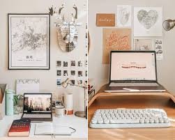 Bonus points if they stack nicely, making your desk look extra organised. 30 Aesthetic Desk Ideas For Your Workspace Gridfiti