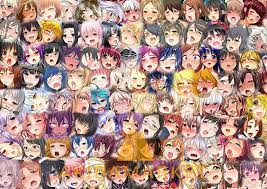 Ahegao color poster -Your alternative anime store