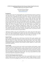Ekonomi malaysia tahun 2016, tumbuh dalam laju tercepat. Pdf Covid 19 Impak Kepada Ekonomi Dan Peranan Institusi Waqaf Endowment Mendepani Kegawatan Sosio Ekonomi Ummah