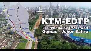 In total, there is 2304 feedback forms received of which 99.6 % of respondents have shown support for the implementation of the project and expect the project to be. Ktm Ets Electrified Double Track Project Update Gemas To Johor Bahru Youtube