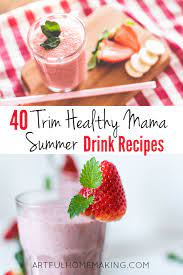 Peanut butter junkie spread gone bad? 40 Trim Healthy Mama Summer Drink Recipes Artful Homemaking