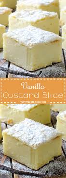 Vanilla Custard Slice Recipe From Yummiest Food Cookbook