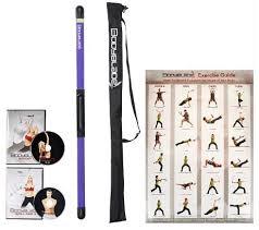 bodyblade fit flow kit with 2 dvds wall chart carrying