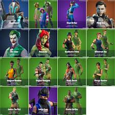 A bunch of new 'fortnite' skins have been found in the code for update v6.20. Fortnite V14 50 All Leaked Skins Cosmetics Emotes And More