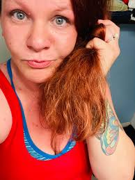 Thick, curly hair after improving gut health