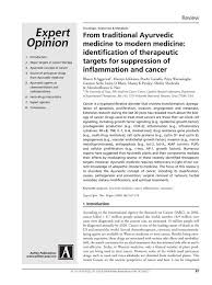 Check spelling or type a new query. From Traditional Ayurvedic Medicine To Modern Medicine