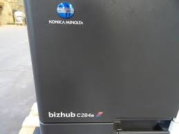 The bizhub 284e is a multifunctional laser printer improving office efficiency with print, copy, fax and scan all in one system. Lot Konica Minolta Bizhub 284e