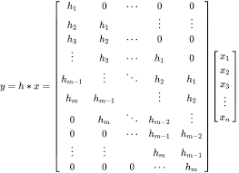 To calculate inverse matrix you need to do the following steps. Toeplitz Matrix Wikipedia