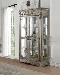 Our kitchen & dining room furniture category offers a great selection of china cabinets and more. Northville Antique Silver Curio Cabinet