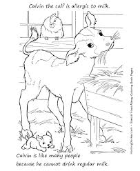 Food Allergy Learn And Teach Kids About Food Allergies Allergy Awareness Coloring Page Activity Cow Coloring Pages Coloring Book Art Abstract Art For Kids