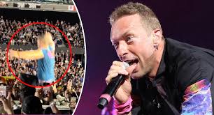 Coldplay's Chris Martin falls through stage at Melbourne concert: 'Holy  s**t'
