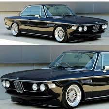 Bmw E9 Cs Black Bmw E9 Bmw Classic Bmw Vintage