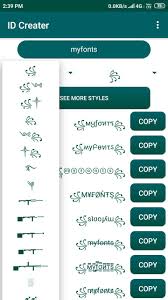 Font atau tulisan free fire memang cukup unik. Font Generator Stylish And Fancy Text For Android Apk Download