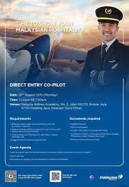 Singapore airlines ab initio cadet pilots & direct entry second officers. Malaysia Airlines Direct Entry Co Pilot Walk In Interview Kuala Lumpur August 2019 Better Aviation