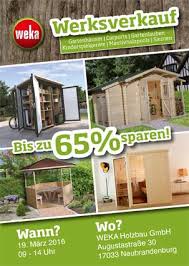 3 Grosser Weka Werksverkauf Am Weka Holzbau Gmbh Facebook
