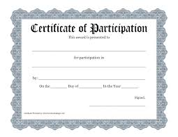Free Printable Award Certificate Template Bing Images Certificate Of Participation Template Awards Certificates Template Free Certificate Templates