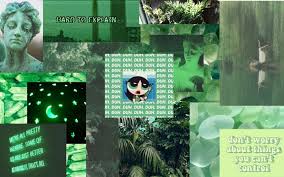 An aesthetic wallpaper will enhance your computer screen or mobile device by making it far more personal. Aesthetic Wallpapers For Laptop Collage Green Novocom Top