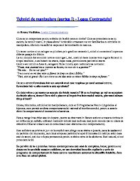 In comentariile dumneavoastra va rugam sa va referiti doar la articolul in cauza si sa nu atacati autorul. Tehnici De Manipulare Pon2e0zvg0n0