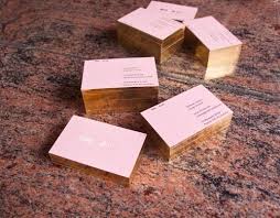 Matte, brushed, and mirror finishes are just some of the custom metal options we offer. Gold Edging Wha Gorgeous Foil Business Cards Gold Foil Business Cards Chic Business Card
