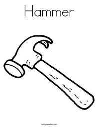 Hammer coloring pages are a fun way for kids of all ages to develop creativity, focus, motor skills and color recognition. Hammer Coloring Page Coloring Pages Fathers Day Coloring Page Cross Stitch For Kids