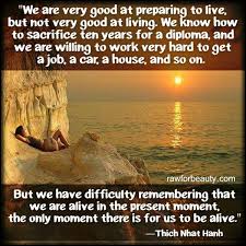 Thich Nhat Hanh In This Moment Live In The Present Life