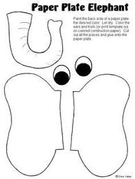 5 Best Images Of Printable Elephant Trunk Elephant Ears And Elephant Crafts Preschool Elephant Crafts Elephant Template