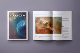 Ultra High Resolution A4 Magazine Mockup A Top Shot To Showcase Your Magazine Title Design As Well As In Magazine Mockup Magazine Mockup Psd Design Mockup Free